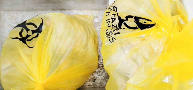 Initial Medical Yellow Bags